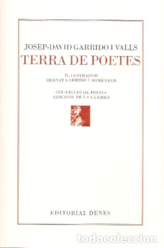 Libros: TERRA DE POETES - GARRIDO I VALLS, JOSEP DAVID