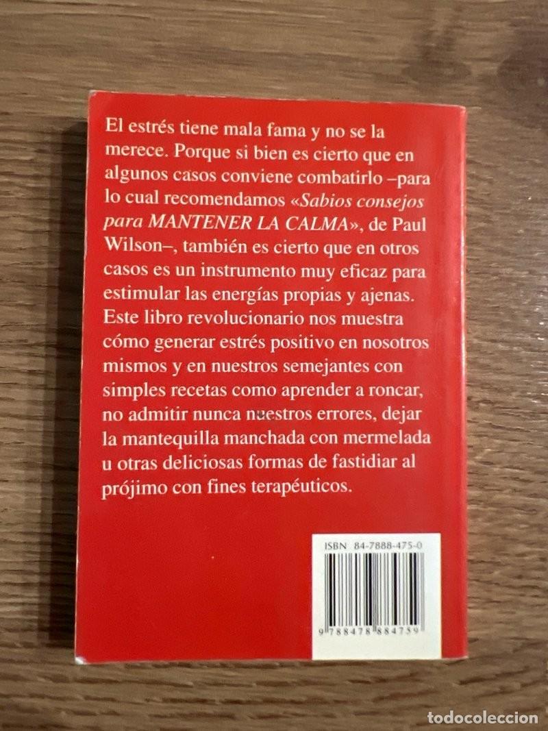 Libros: Libro PROVOCAR EL ESTRES - Foto 2