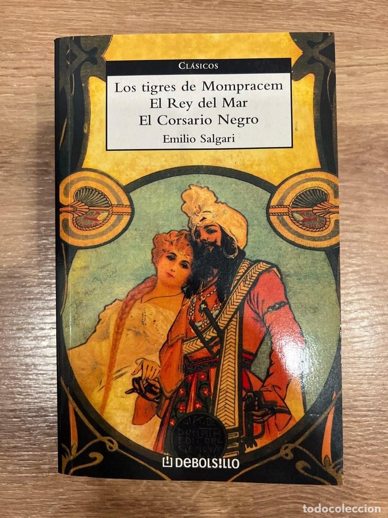Libros: Tigres de Mompracem, Rey del Mar, Corsario negro