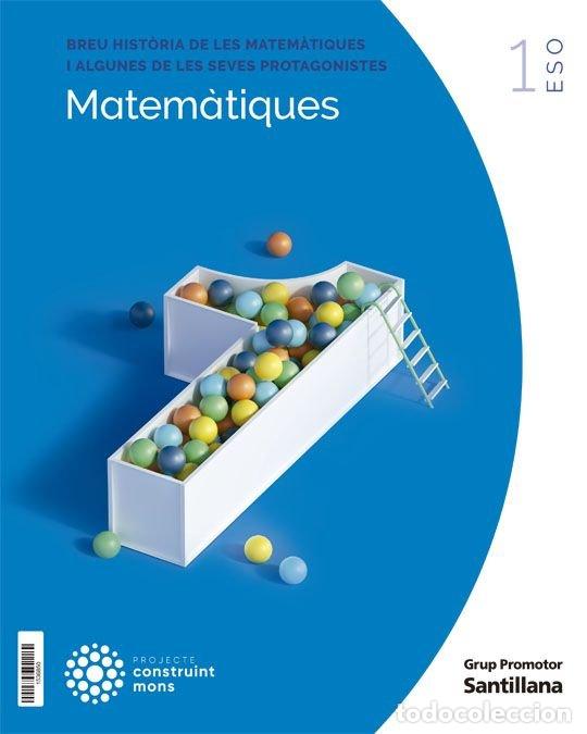 books: MATEMATIQUES 1&ordm;ESO CATALAN EVA 22 CONSTRUINT MONS - AA.VV