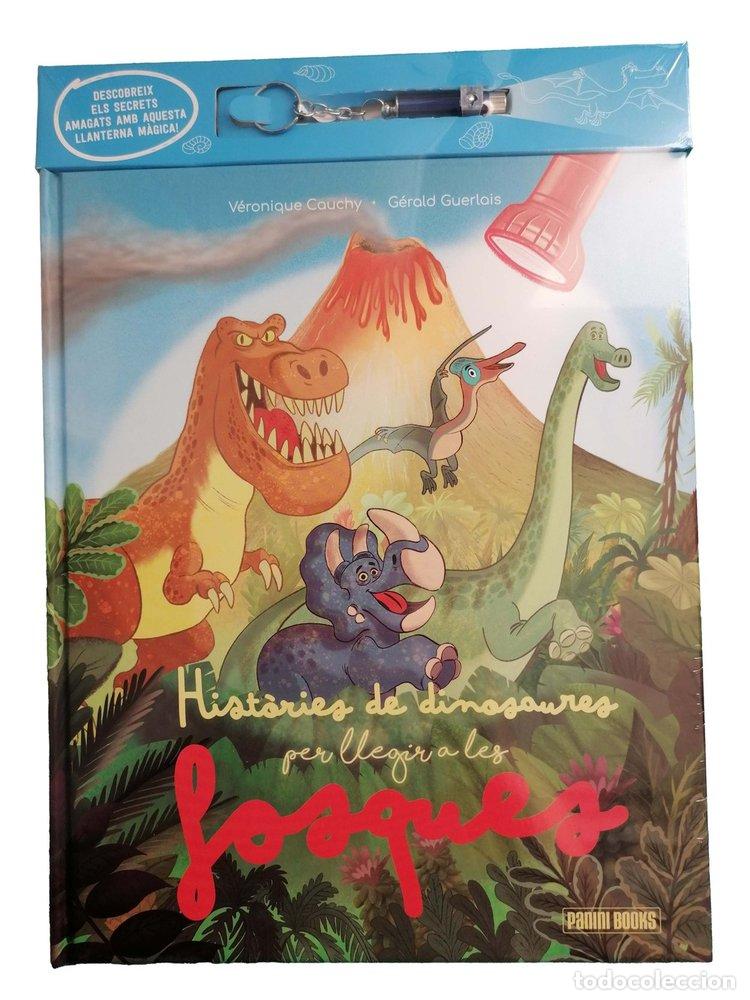 Libros: HISTORIES DE DINOSAURES PER LLEGIR A LES FOSQUES - .
