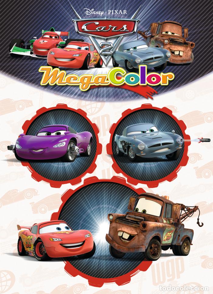 books: CARS 2 MEGACOLOR - DISNEY