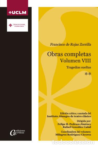 Libros: OBRAS COMPLETAS VOL VIII TRAGEDIAS SUELTAS - AA.VV