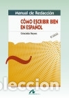 Libros: C&oacute;mo escribir bien en espa&ntilde;ol Editorial Arco Libros - Foto 1