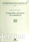Libros: Compendio y ejercicios de sem&aacute;ntica II (94) Editorial Arco Libros - Foto 1