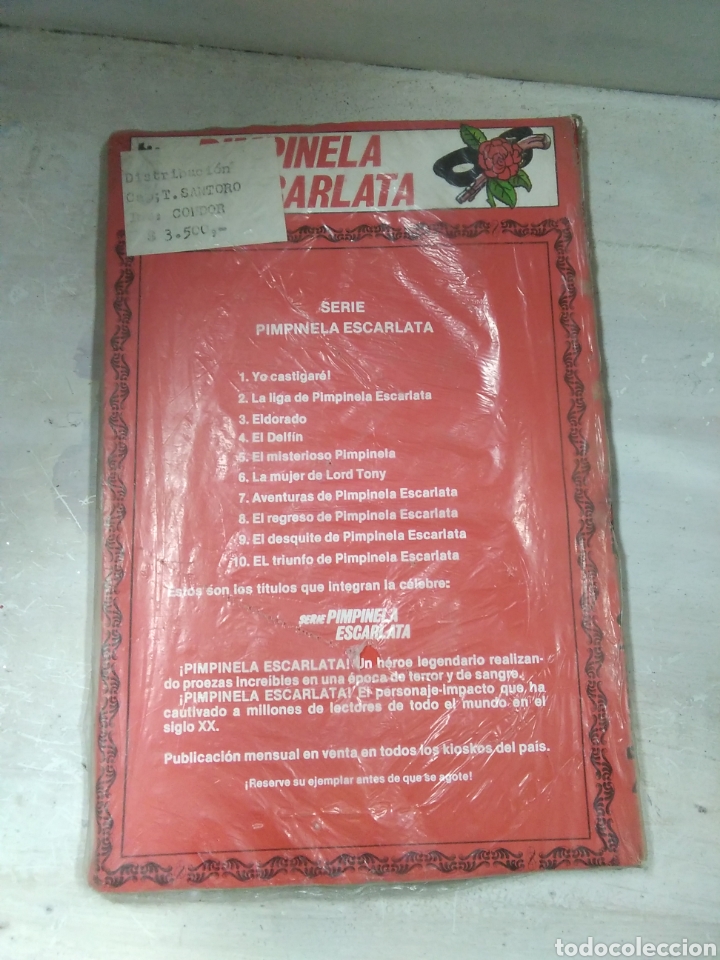 Libros: Pimpinela escarlata. Baronesa de Orczy - Foto 2