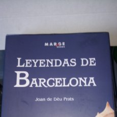 Libros: LIBRO LEYENDAS DE BARCELONA. JOAN DE DEU PRATS. EDITORIAL MARGE BOOKS. AÑO. Lote 190227863