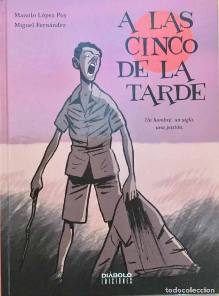 Libros: A las cinco de la tarde. Manolo L&oacute;pez Poy. Ref: AX 493 - Foto 1
