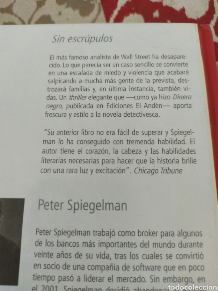 Libros: Sin escr&uacute;pulos - Foto 2
