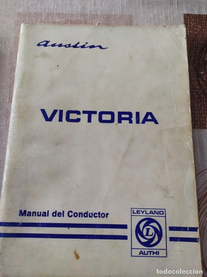 Libros: MANUAL DEL CONDUCTOR VICTORIA AUSTIN 1972 - Foto 1