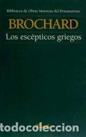 Libros: ESCEPTICOS GRIEGOS, LOS - Victor Brochard - Foto 1