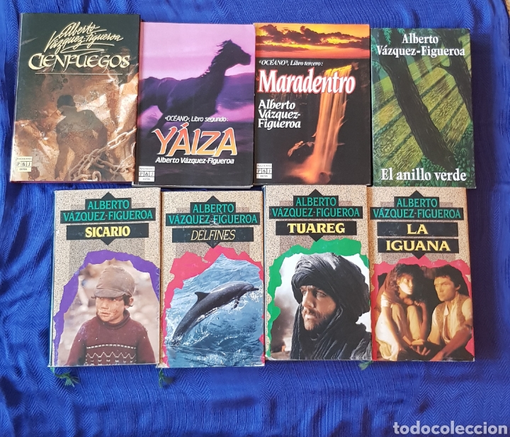 books: 8 Novelas Alberto Vazque Figueroa