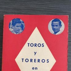 Libros: TOROS Y TOREROS EN 1968. EDMUNDO ORTS CLIMENT. Lote 218024912