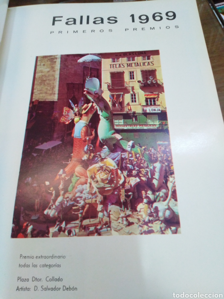 Libros: LIBRO FALLERO-EDITA JUNTA CENTRAL FALLERA-FALLAS DE VALENCIA MARZO 1970 - Foto 6