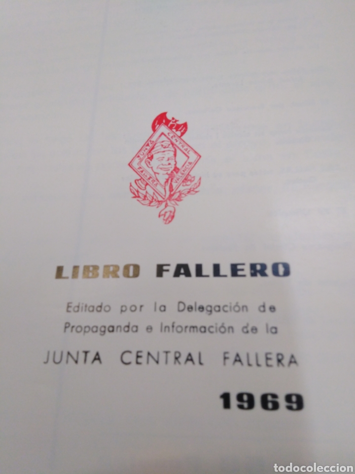 Libros: LIBRO FALLERO-EDITA JUNTA CENTRAL FALLERA-FALLAS DE VALENCIA-MARZO 1969 - Foto 5