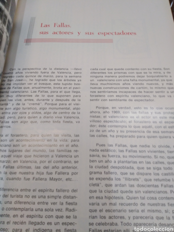 Libros: LIBRO FALLERO-EDITA JUNTA CENTRAL FALLERA-FALLAS DE VALENCIA-MARZO 1969 - Foto 7