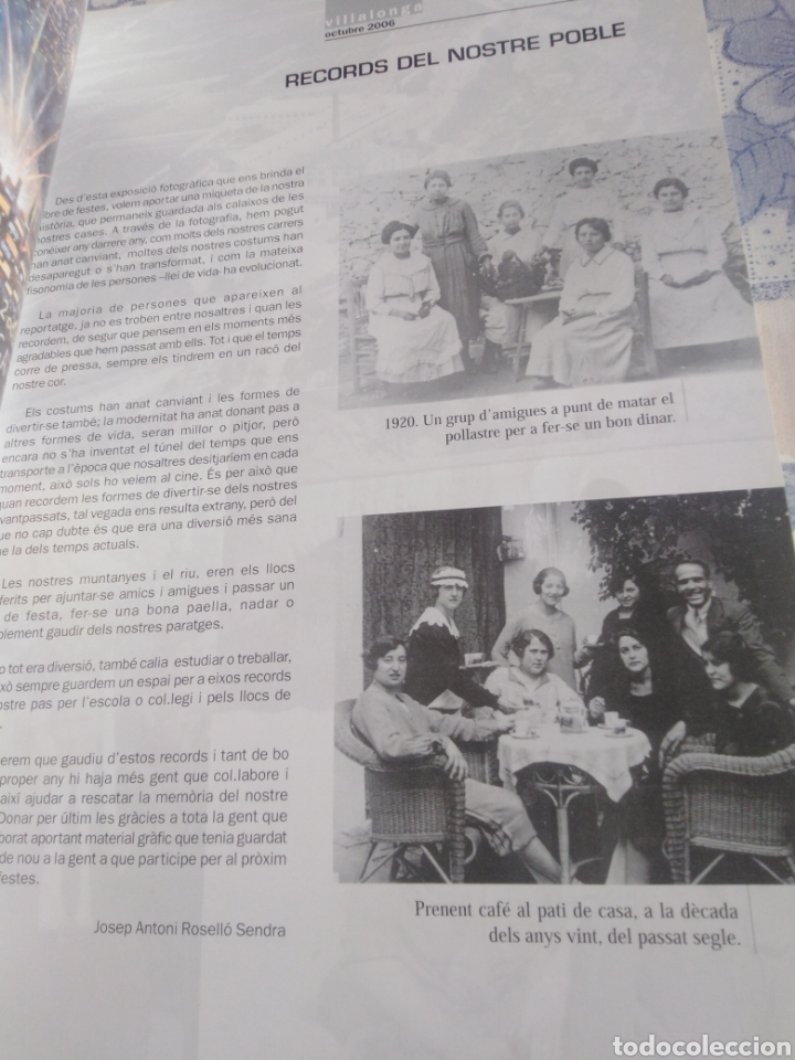 Libros: VILLALONGA-FESTES D OCTUBRE 2000-ILUSTRADO - Foto 4