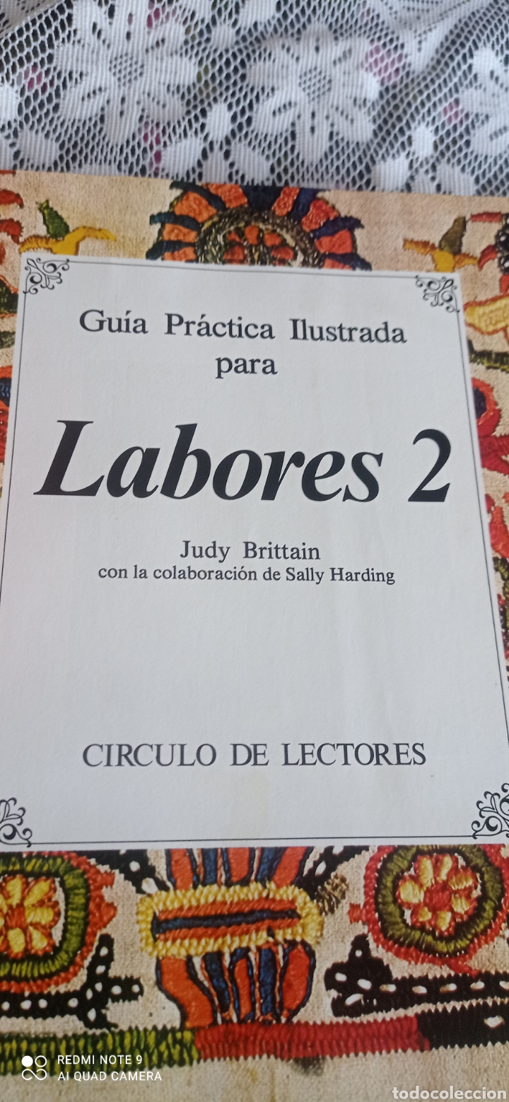 Libros: Libro Labores 2 , Bordado, Tapicer&iacute;a, Patchwork, costura - Foto 2