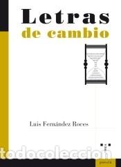 Libros: Letras de cambio - Luis Fern&aacute;ndez Roces - Foto 1