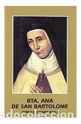 Libros: Ana de San Bartolom&eacute;. Obras completas - Foto 1