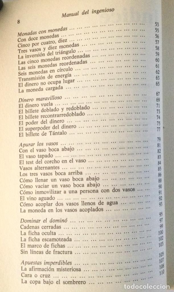 Libros: Manual del Ingenioso. NUEVO - Foto 3