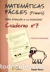 Libros: Matem&aacute;ticas f&aacute;ciles 7. Primaria - Equipo &Aacute;baco - Foto 1
