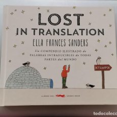 Libros: ” LOST IN TRANSLATION.” FRANCES ANDERS, ELLA .IDIOMA, ESPAÑOL