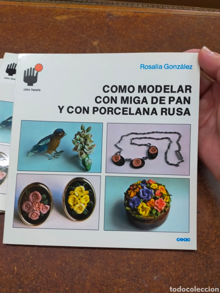 Libros: C&oacute;mo modelar con miga de pan y con porcelana rusa COMO HACERLO - CEAC - Foto 1