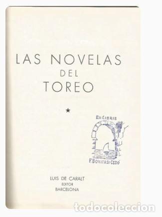 Libros: LAS NOVELAS DEL TOREO - Foto 1