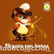 Libros: El gato con botas. Cuento con texturas - Dankerleroux - Foto 1