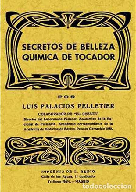 Libros: SECRETOS DE BELLEZA, QUIMICA DEL TOCADOR - Foto 1