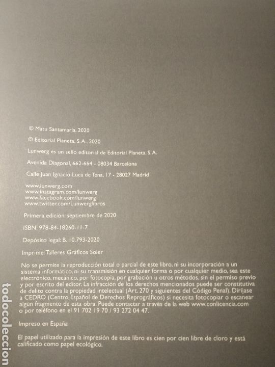 Libros: Caliente Matu Santamaria lunwerg primera edici&oacute;n 2020 - Foto 3