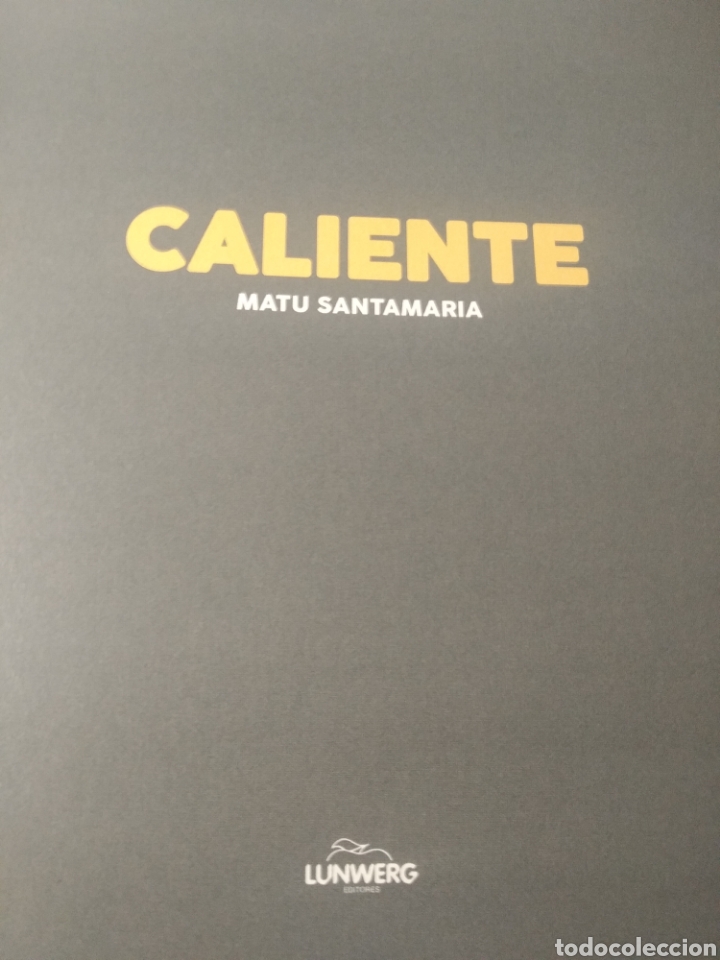 Libros: Caliente Matu Santamaria lunwerg primera edici&oacute;n 2020 - Foto 2