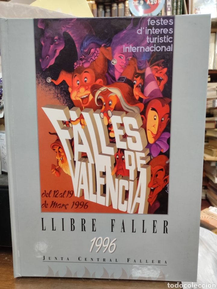 Libros: LLIBRE FALLER 1996 JUNTA CENTRAL FALLERA-FALLAS.LIBRO OFICIAL - Foto 1