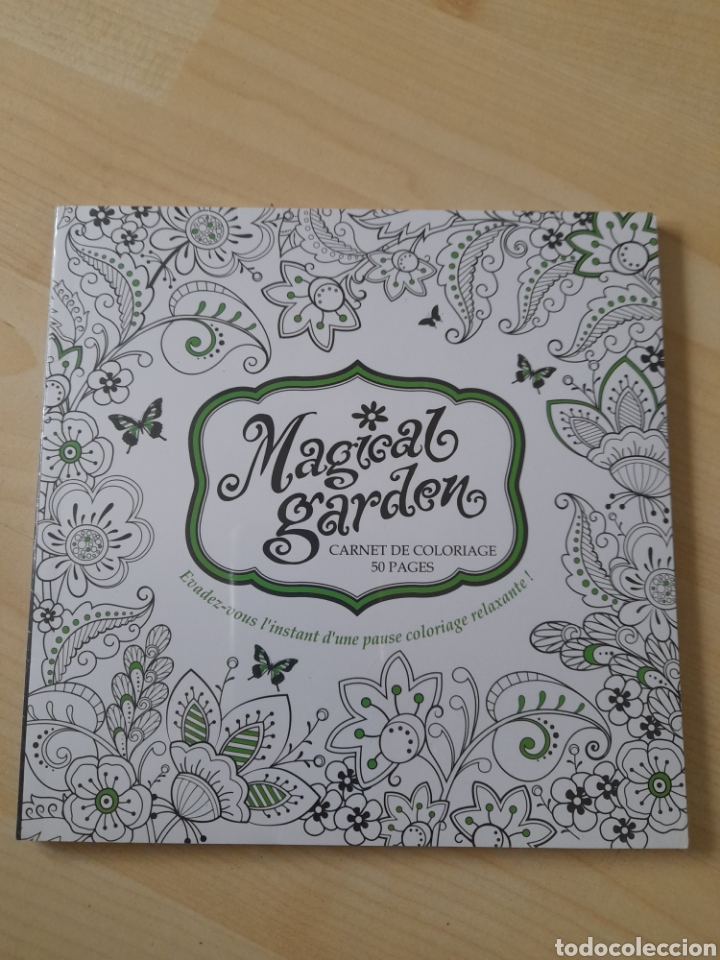 B&uuml;cher: M&aacute;gicas garden. Carnet de coloriage
