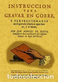 Libros: INSTRUCCION PARA GRAVAR EN COBRE Y PERFECCIONARSE - Foto 1