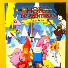 Libros: HORA DE AVENTURAS JUEGO DE ROL DIBUJOS ANIMADOS. Lote 333547063