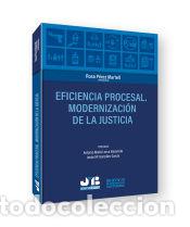Libros: Eficiencia procesal. Modernizaci&oacute;n de la Justicia - Rosa P&eacute;rez Martell