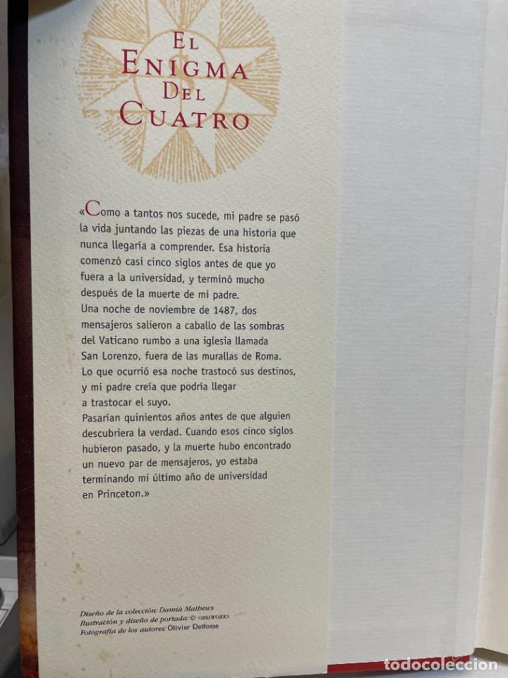 Libros: EL ENIGMA DEL CUATRO - Foto 2