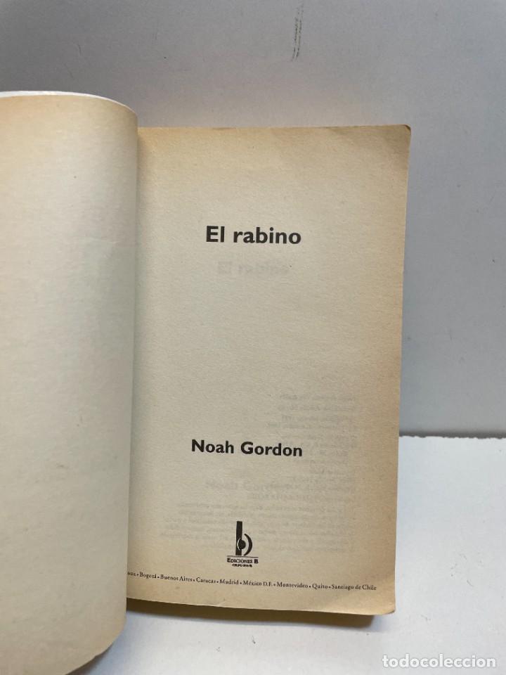 Libros: EL RABINO DE NOAH GORDON - Foto 2