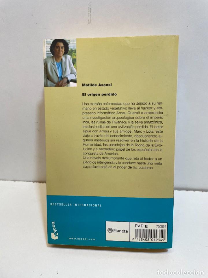 Libros: EL ORIGEN PERDIDO - Foto 5