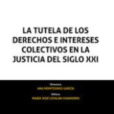 Libros: LA TUTELA DE LOS DERECHOS E INTERESES COLECTIVOS EN LA JUSTICIA DEL SIGLO XXI - GONZÁLEZ PONS,. Lote 342524313
