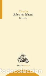 Libros: Sobre los deberes - Cicer&oacute;n, Marco Tulio - Foto 1