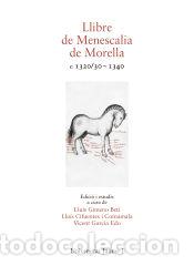 Libri: Llibre de Menescalia de Morella - Gimeno Bet&iacute;, Llu&iacute;s ; Cifuentes i Comamala, Llu&iacute;s ; Garc&iacute;a Edo,