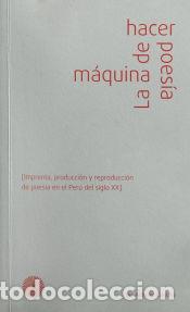 Libri: La m&aacute;quina de hacer poes&iacute;a - Luis Alberto Castillo