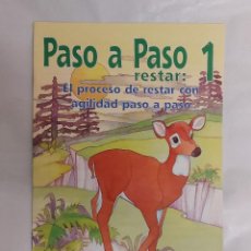 Libros: PASO A PASO: RESTAR 1. Lote 356356935