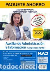 Livres: Paquete Ahorro Auxiliar de Administraci&oacute;n e Informaci&oacute;n (Campa&ntilde;a de Renta). Ahorra 36 +5% descuento