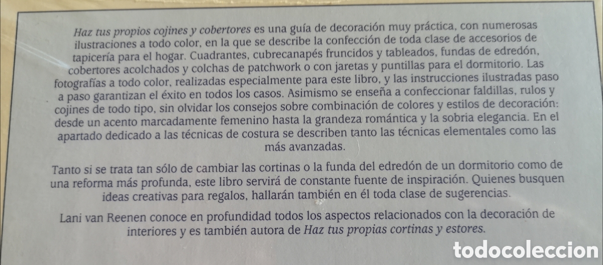 Libros: Haz tus propios cojines y cobertores - Foto 3
