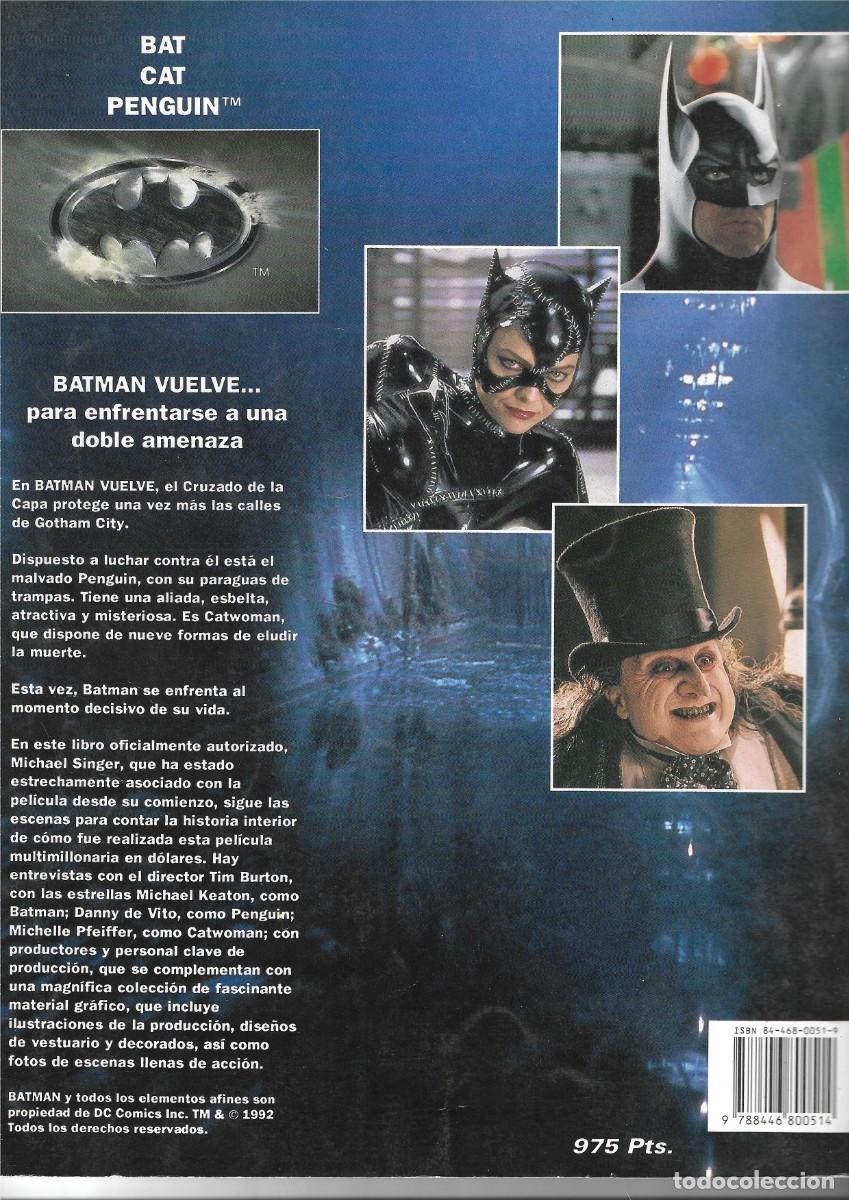 Libros: Batman vuelve,libro oficial de la pelicula 1992 - Foto 2