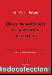 Livros: L&iacute;neas fundamentales de la filosof&iacute;a del derecho - Hegel, Georg Wilhelm Friedrich